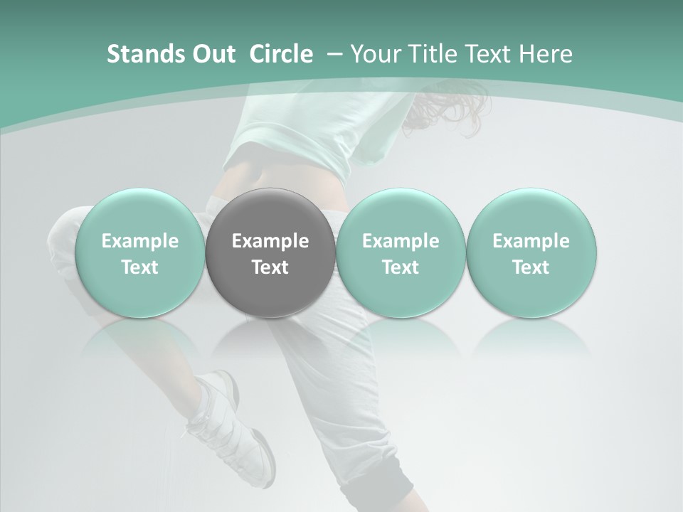Skill Style Dancer PowerPoint Template
