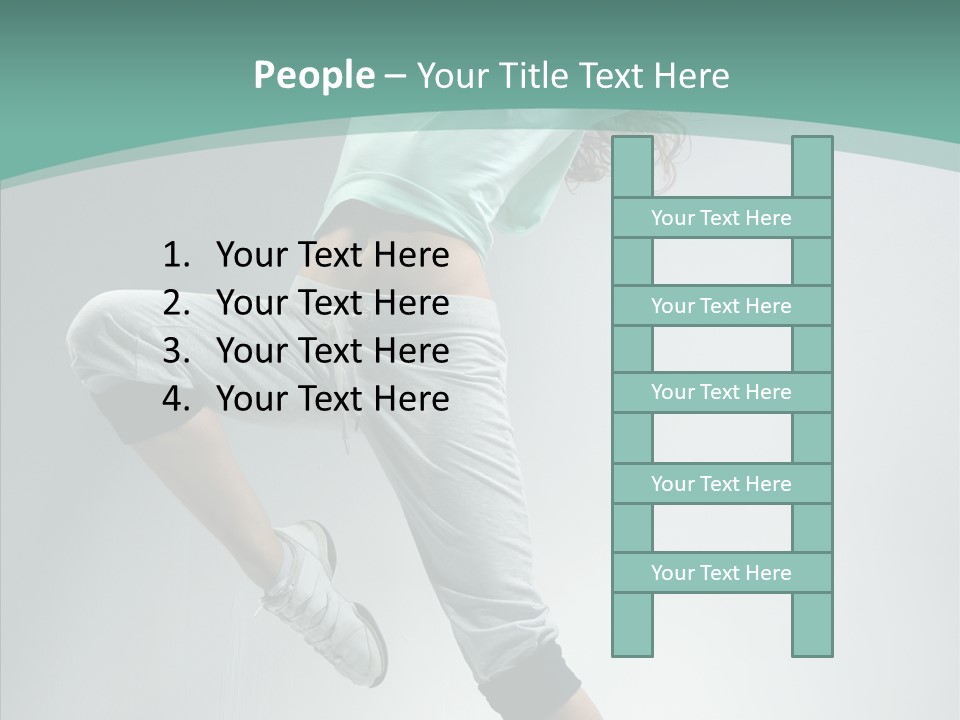 Skill Style Dancer PowerPoint Template