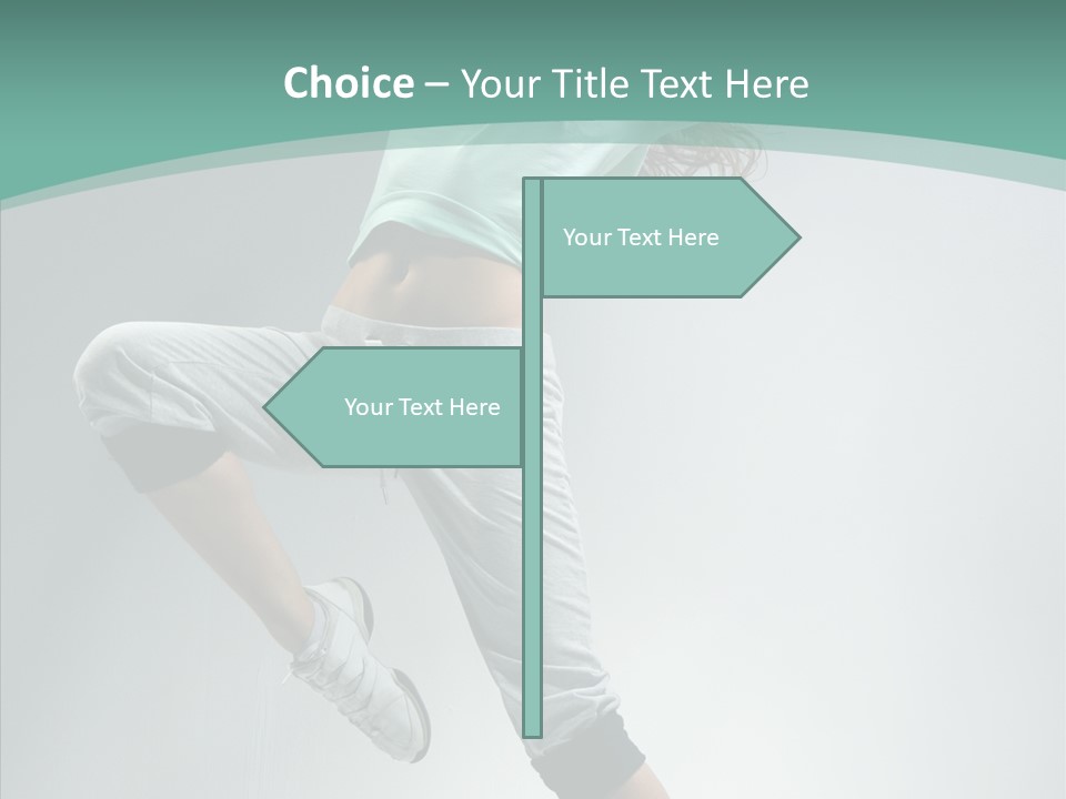 Skill Style Dancer PowerPoint Template