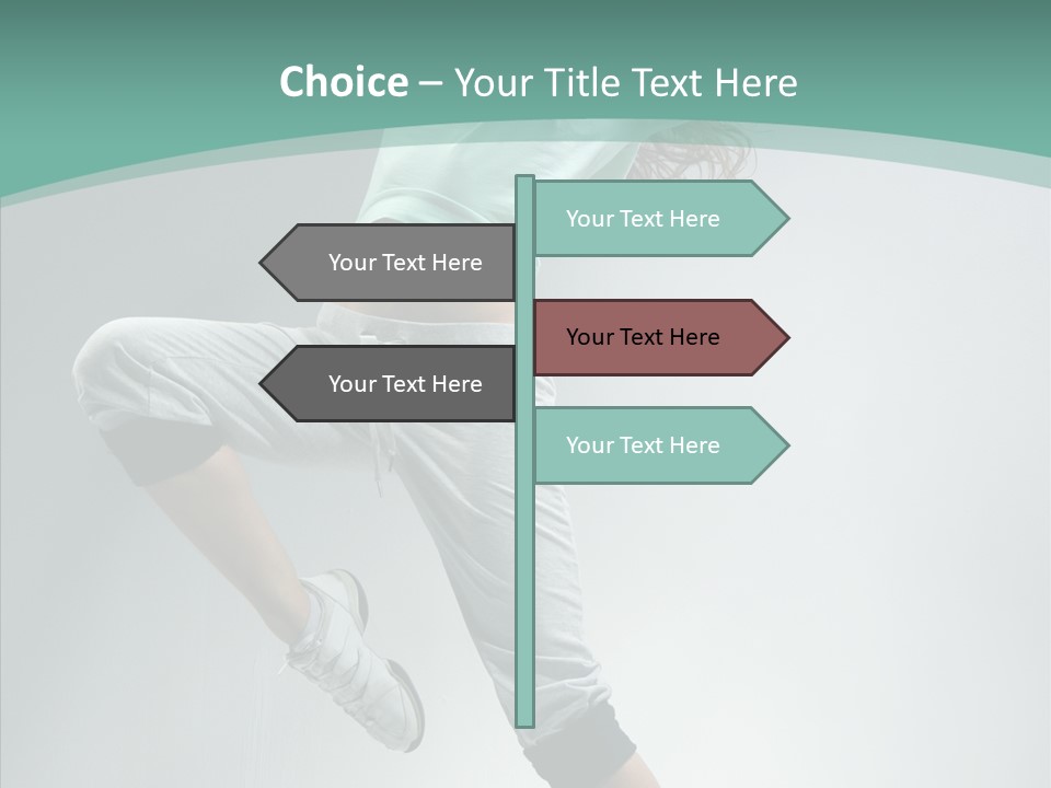 Skill Style Dancer PowerPoint Template