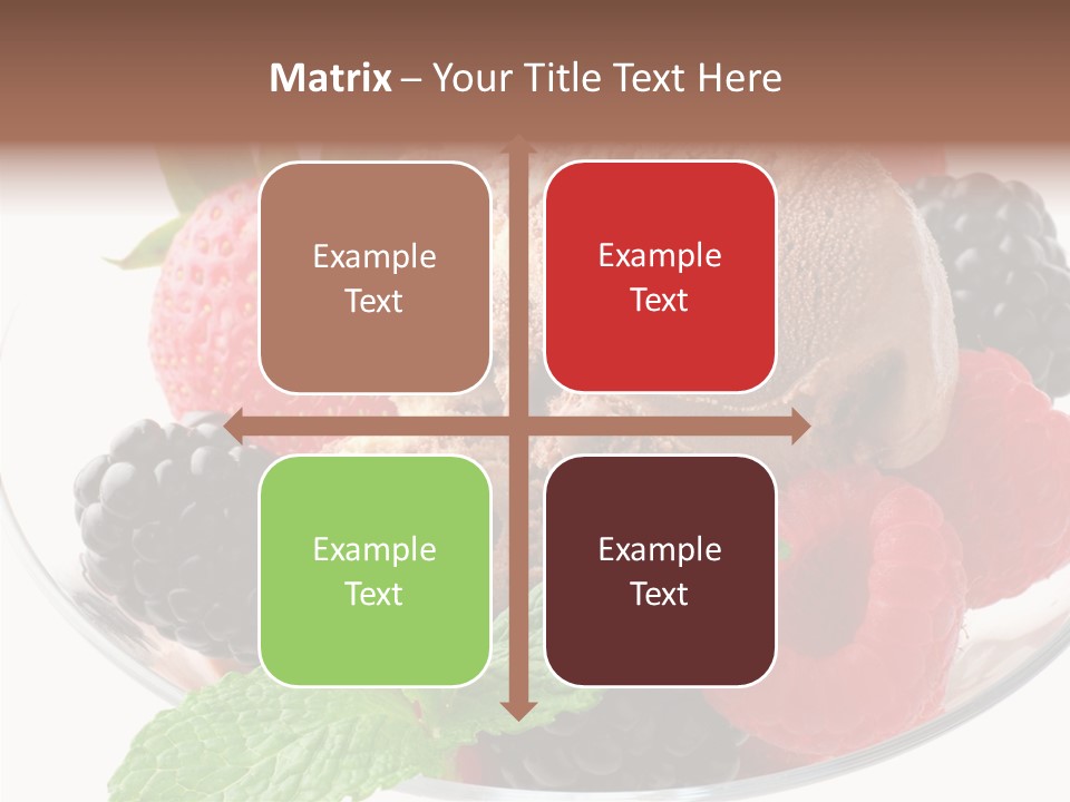 Icecream Delicious Refreshment PowerPoint Template