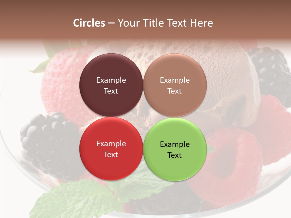 Icecream Delicious Refreshment PowerPoint Template