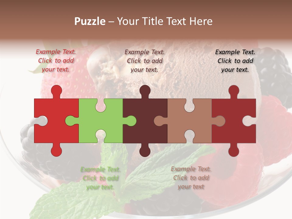 Icecream Delicious Refreshment PowerPoint Template