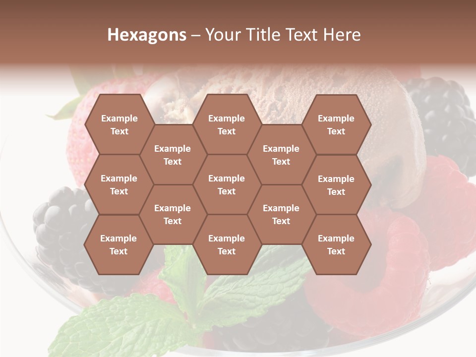 Icecream Delicious Refreshment PowerPoint Template