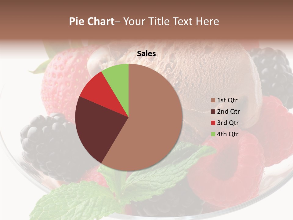 Icecream Delicious Refreshment PowerPoint Template