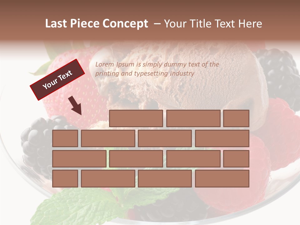 Icecream Delicious Refreshment PowerPoint Template