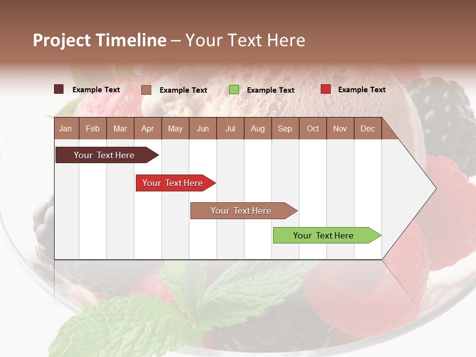 Icecream Delicious Refreshment PowerPoint Template