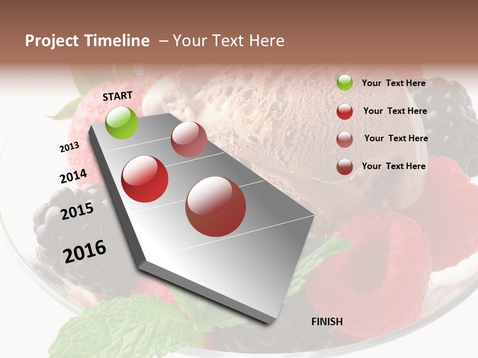 Icecream Delicious Refreshment PowerPoint Template