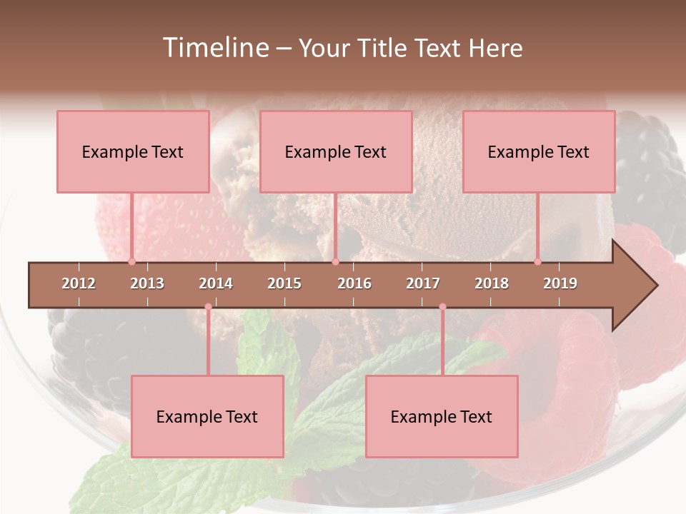 Icecream Delicious Refreshment PowerPoint Template