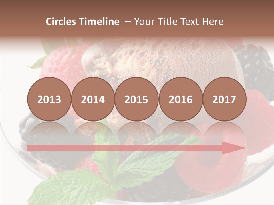 Icecream Delicious Refreshment PowerPoint Template