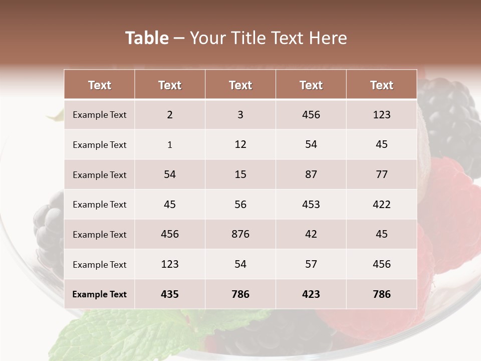 Icecream Delicious Refreshment PowerPoint Template