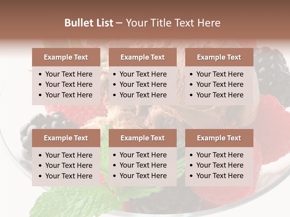 Icecream Delicious Refreshment PowerPoint Template