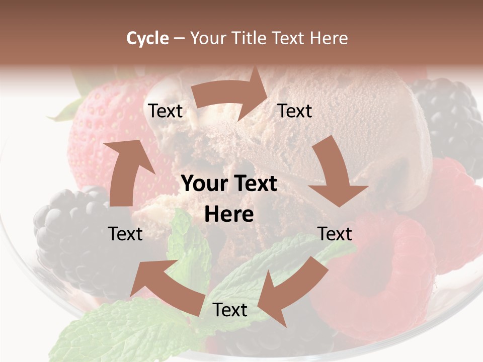 Icecream Delicious Refreshment PowerPoint Template