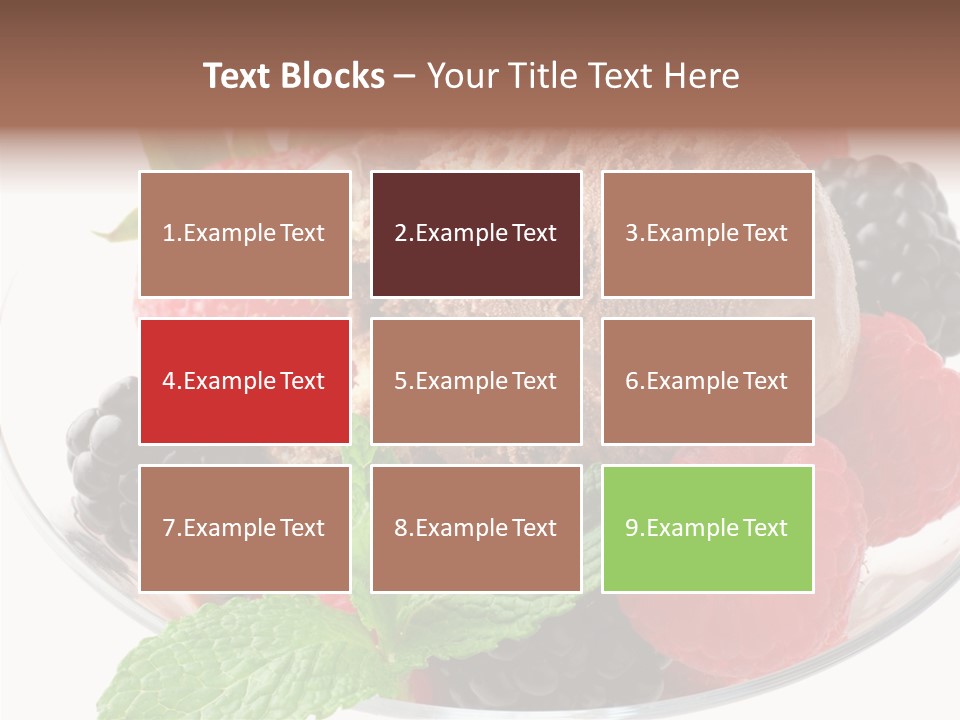 Icecream Delicious Refreshment PowerPoint Template