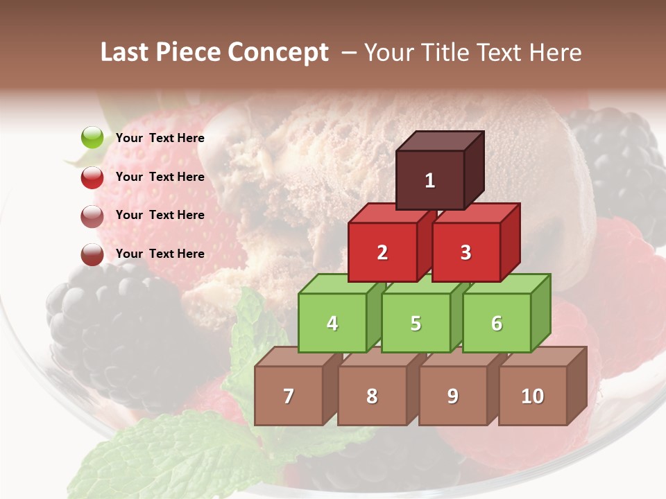 Icecream Delicious Refreshment PowerPoint Template