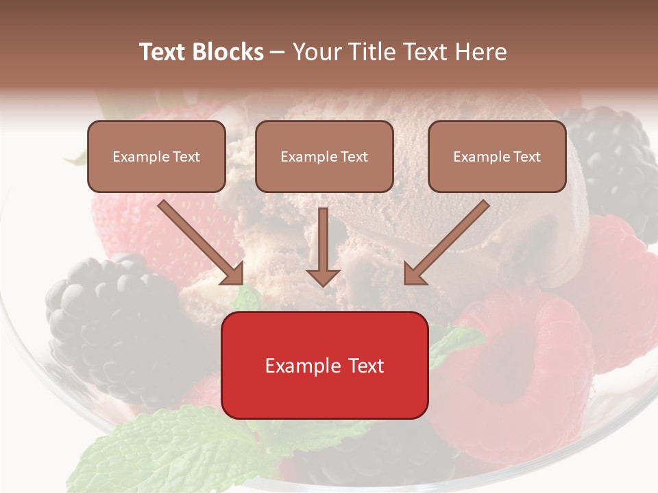 Icecream Delicious Refreshment PowerPoint Template