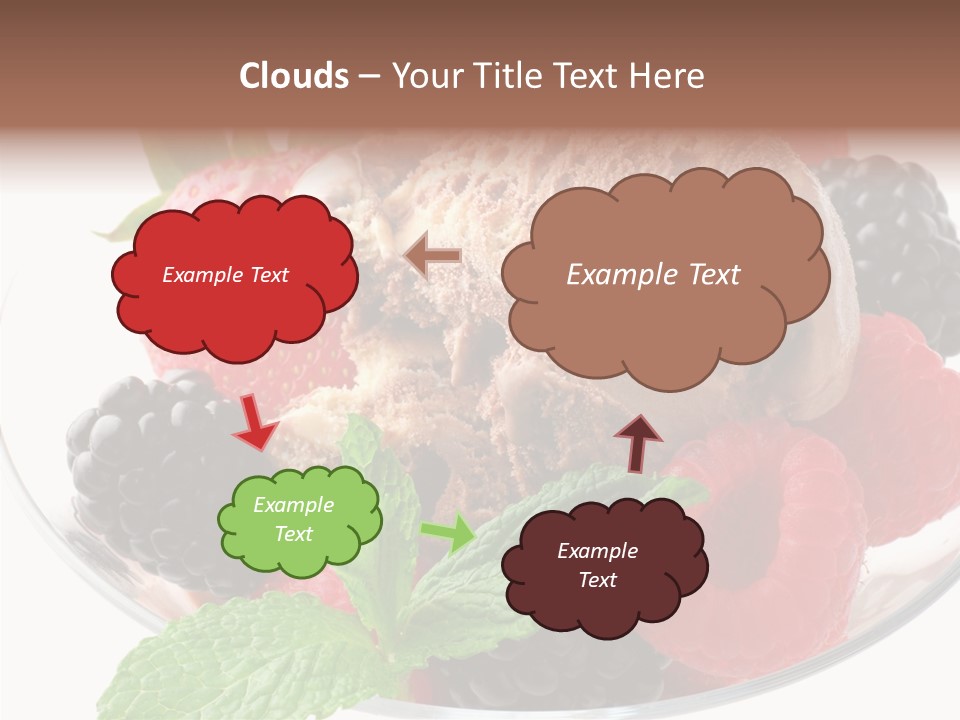 Icecream Delicious Refreshment PowerPoint Template