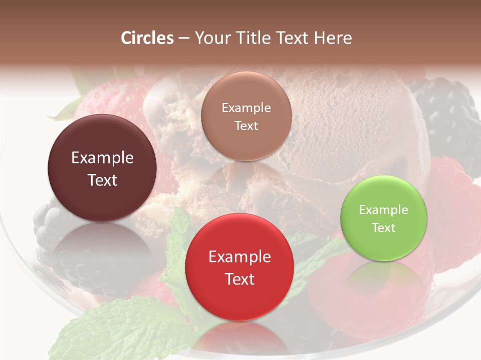 Icecream Delicious Refreshment PowerPoint Template