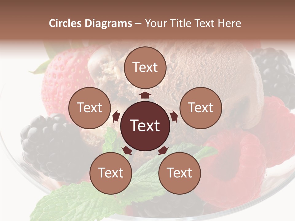 Icecream Delicious Refreshment PowerPoint Template