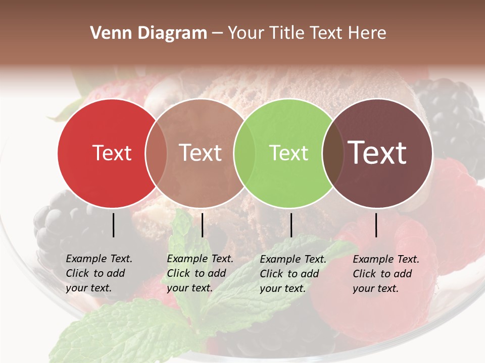 Icecream Delicious Refreshment PowerPoint Template