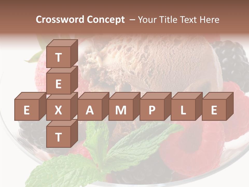 Icecream Delicious Refreshment PowerPoint Template