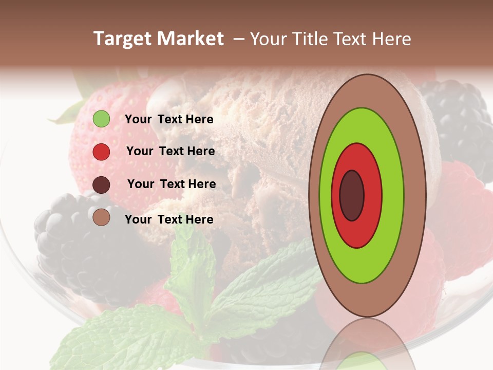 Icecream Delicious Refreshment PowerPoint Template