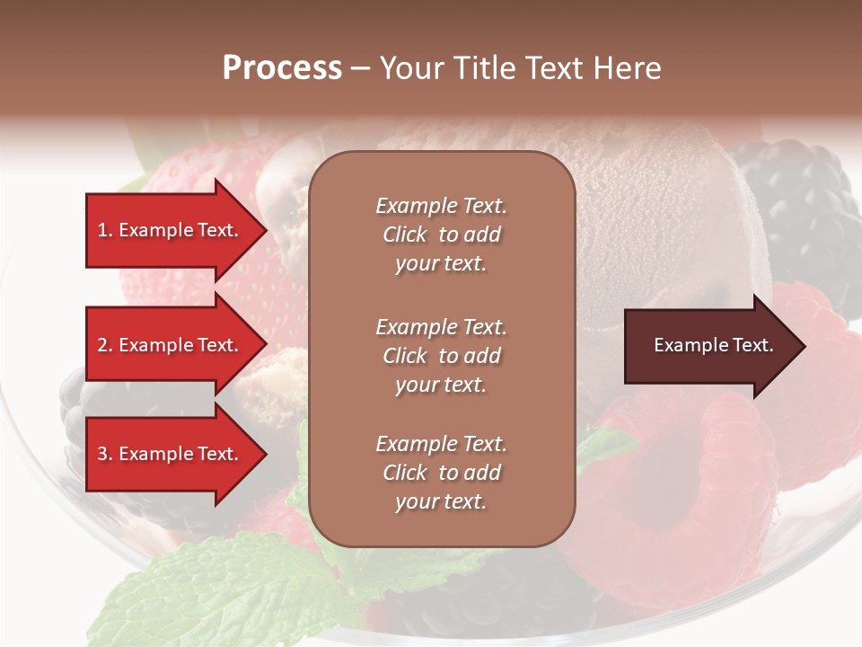 Icecream Delicious Refreshment PowerPoint Template