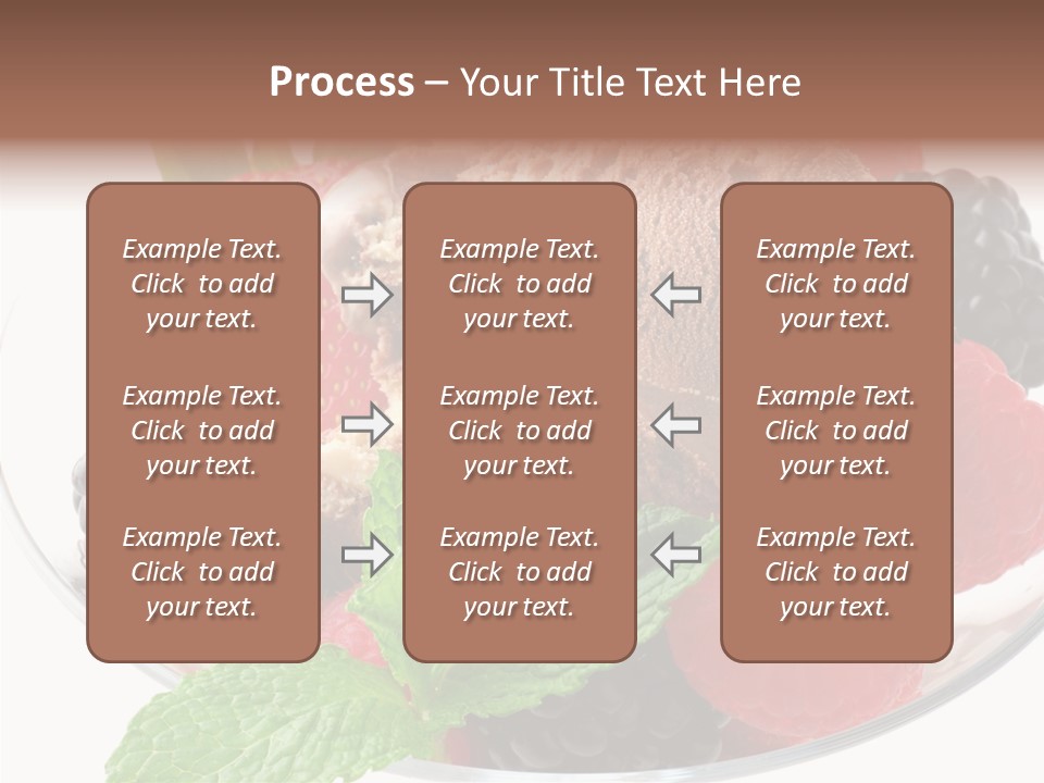 Icecream Delicious Refreshment PowerPoint Template