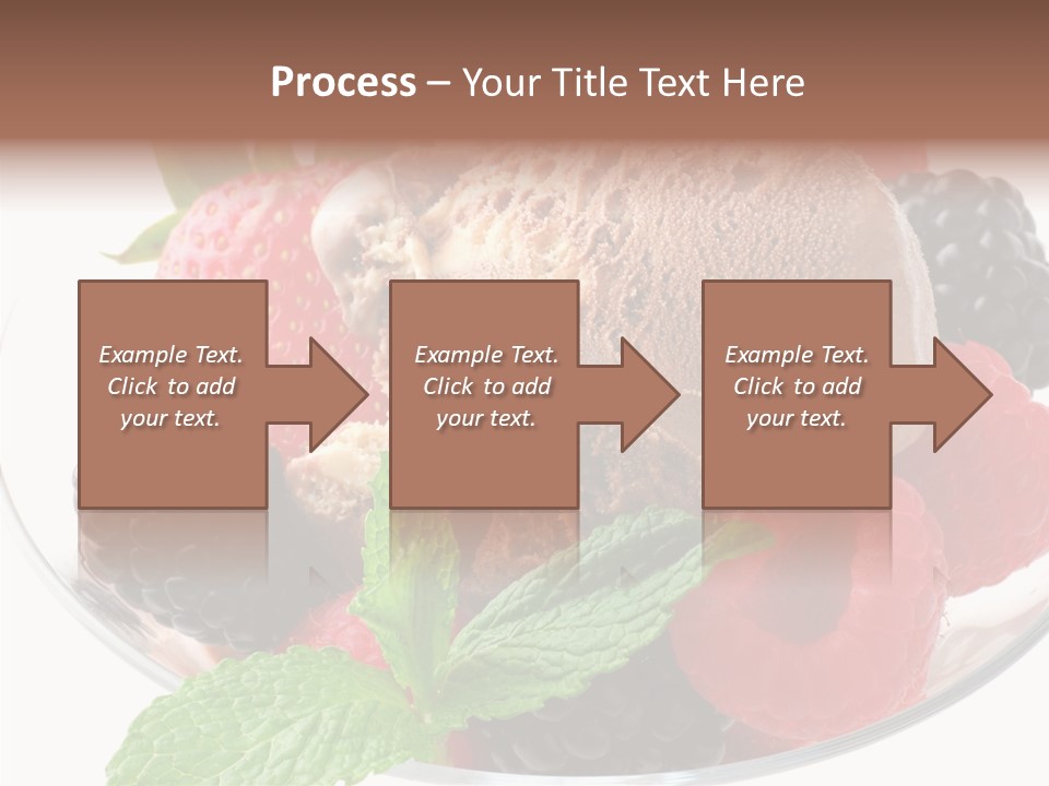 Icecream Delicious Refreshment PowerPoint Template