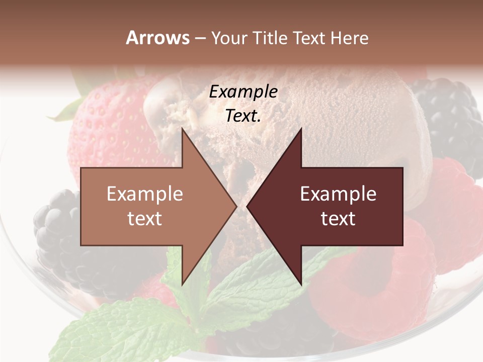 Icecream Delicious Refreshment PowerPoint Template