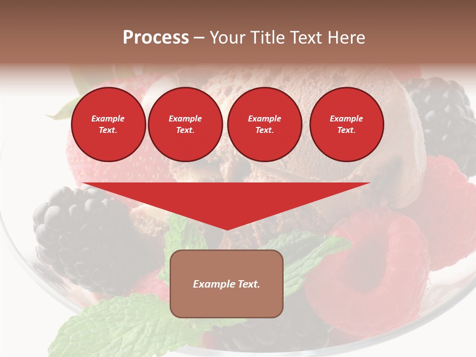 Icecream Delicious Refreshment PowerPoint Template