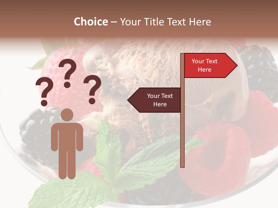 Icecream Delicious Refreshment PowerPoint Template