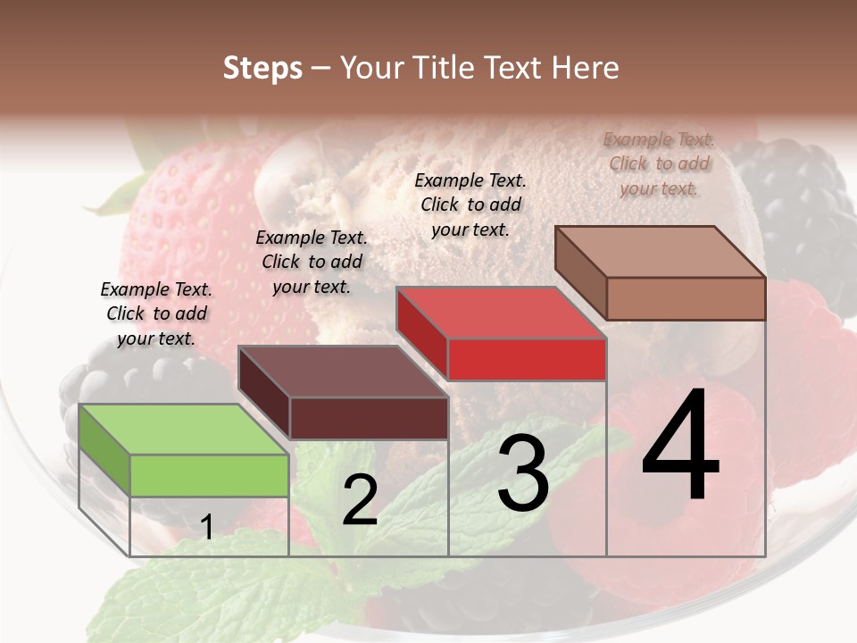 Icecream Delicious Refreshment PowerPoint Template