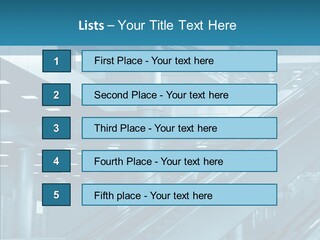 Modern Urban Steel PowerPoint Template
