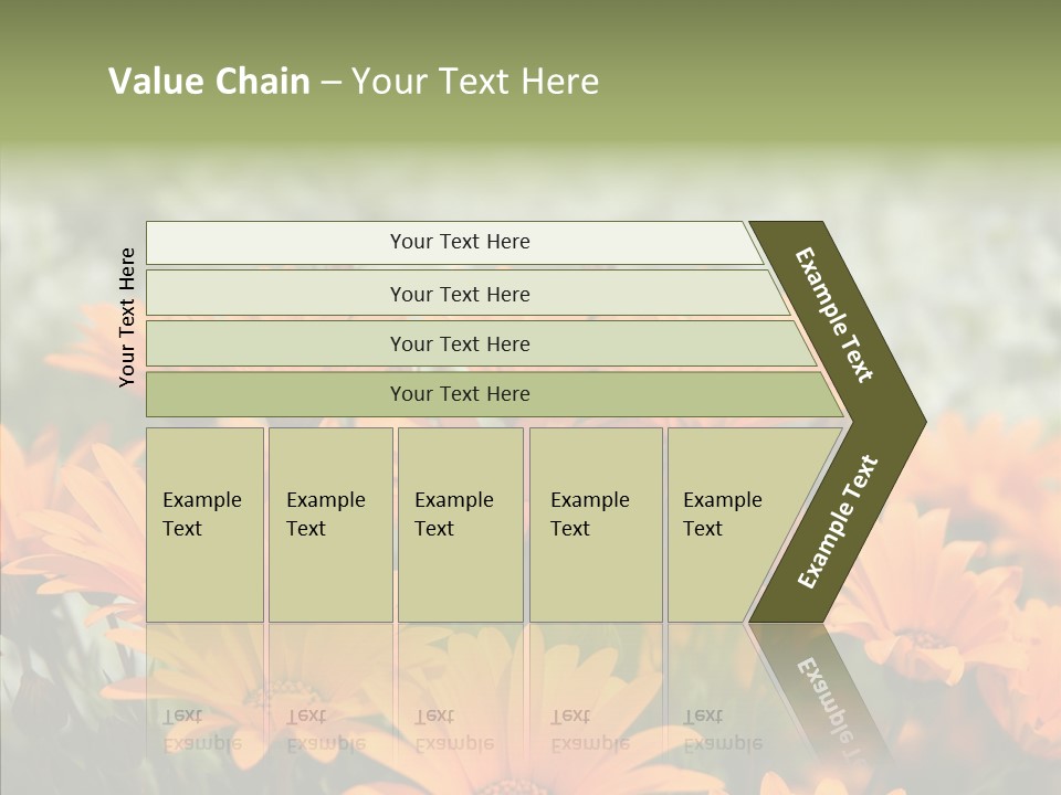 Flower Marigold Colorful PowerPoint Template