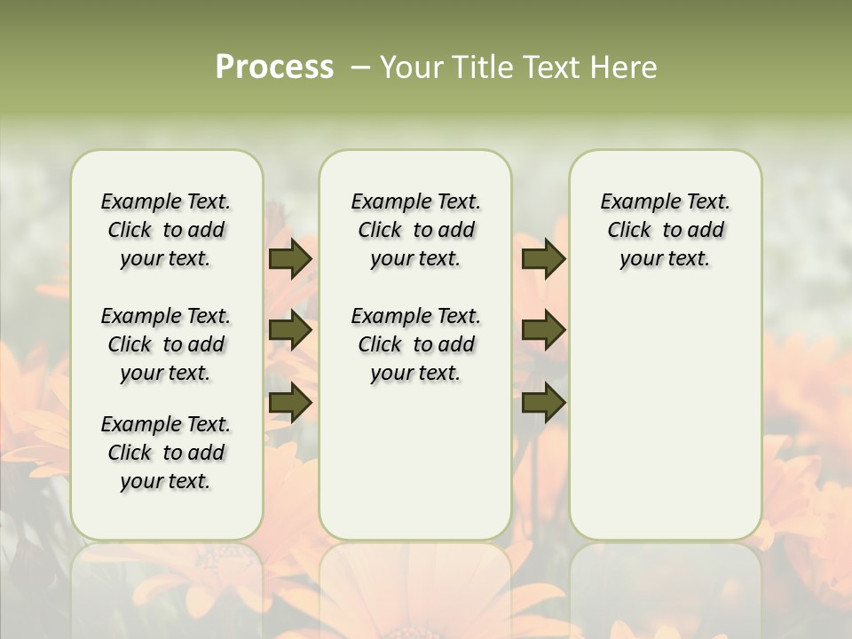 Flower Marigold Colorful PowerPoint Template