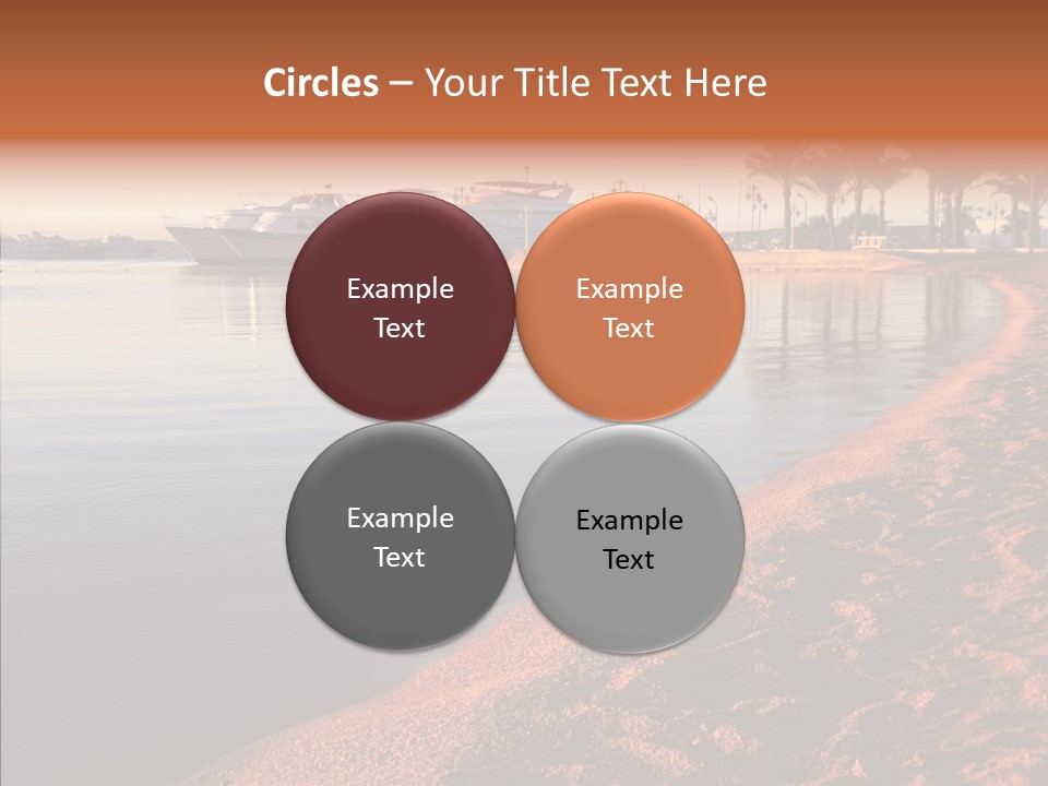 Tranquil Pier Seascape PowerPoint Template