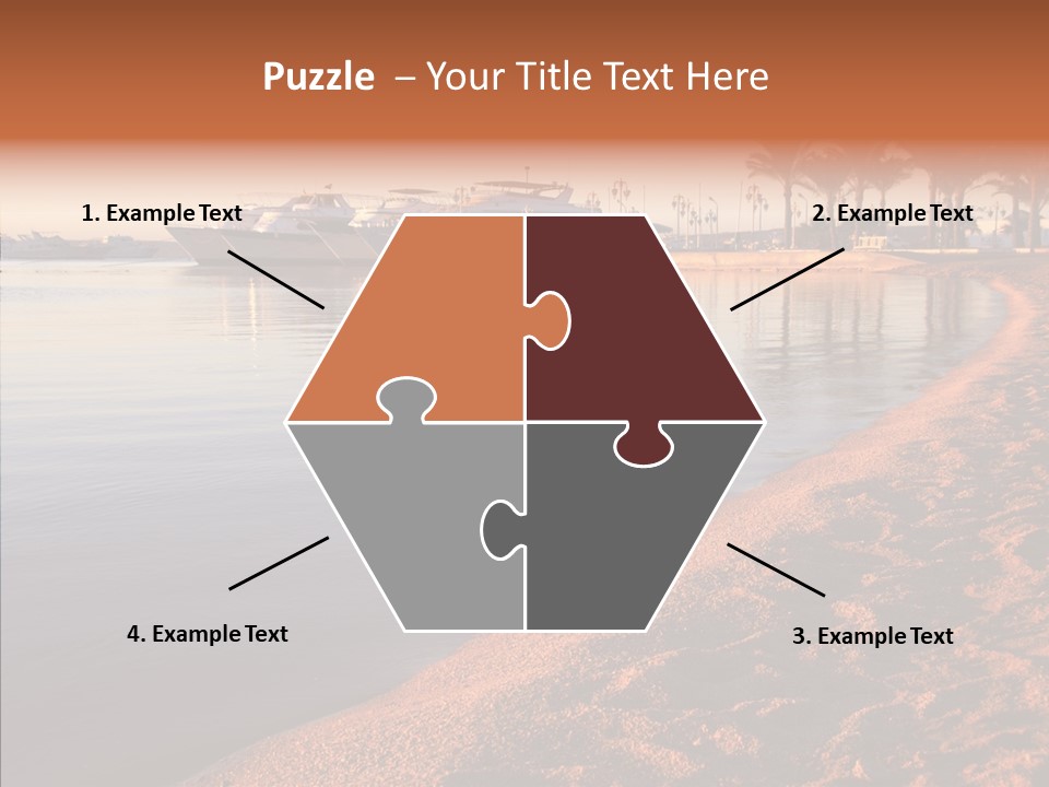 Tranquil Pier Seascape PowerPoint Template