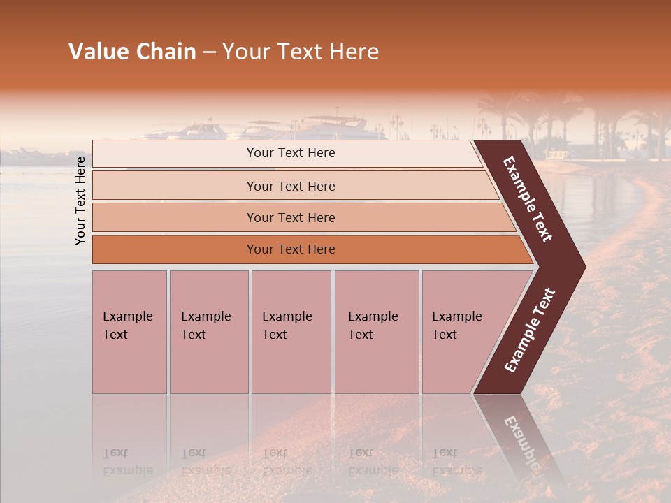 Tranquil Pier Seascape PowerPoint Template