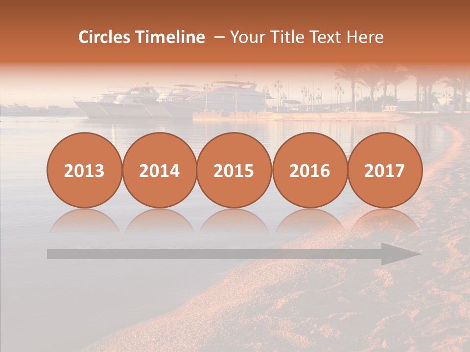 Tranquil Pier Seascape PowerPoint Template