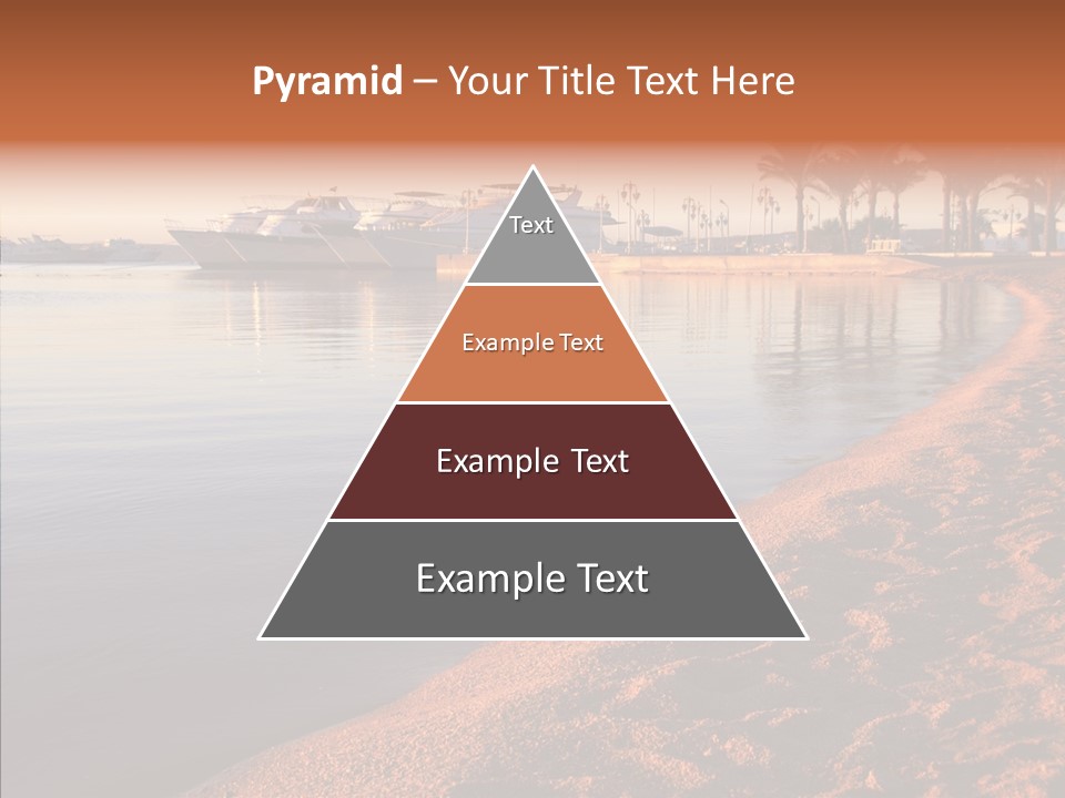 Tranquil Pier Seascape PowerPoint Template