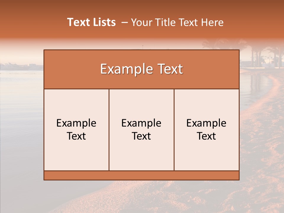 Tranquil Pier Seascape PowerPoint Template