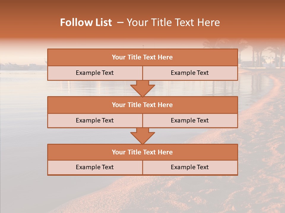 Tranquil Pier Seascape PowerPoint Template