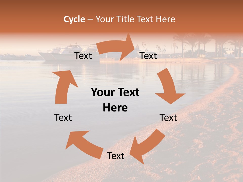 Tranquil Pier Seascape PowerPoint Template