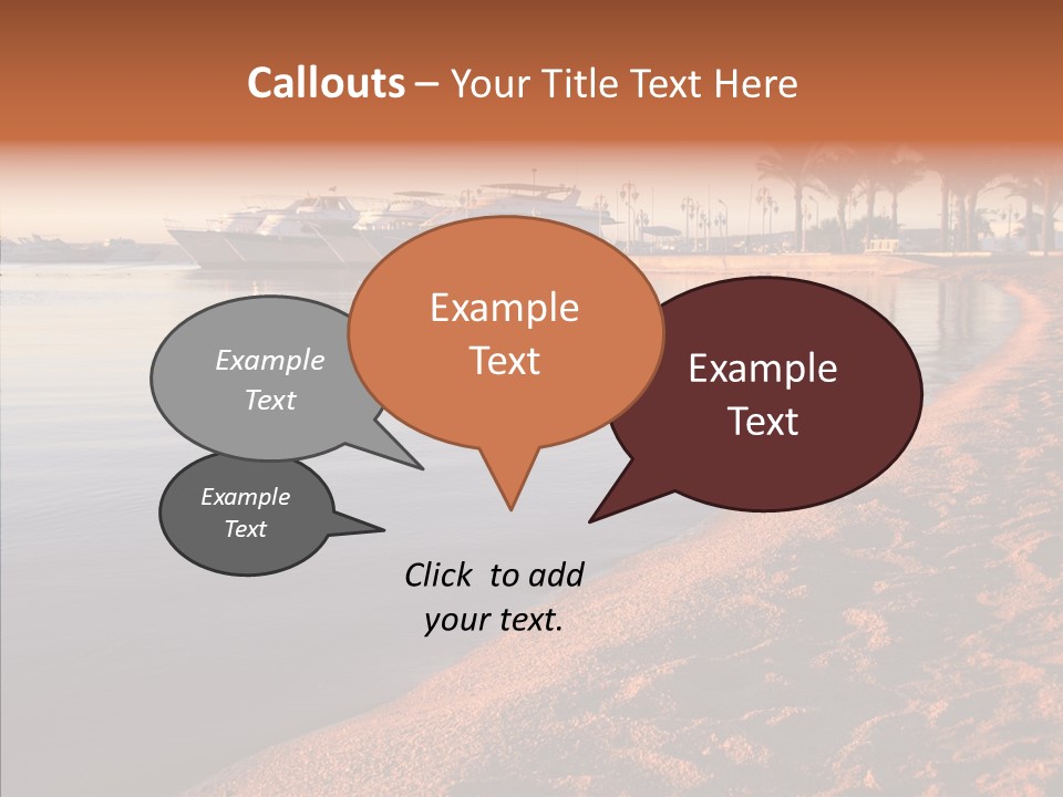 Tranquil Pier Seascape PowerPoint Template