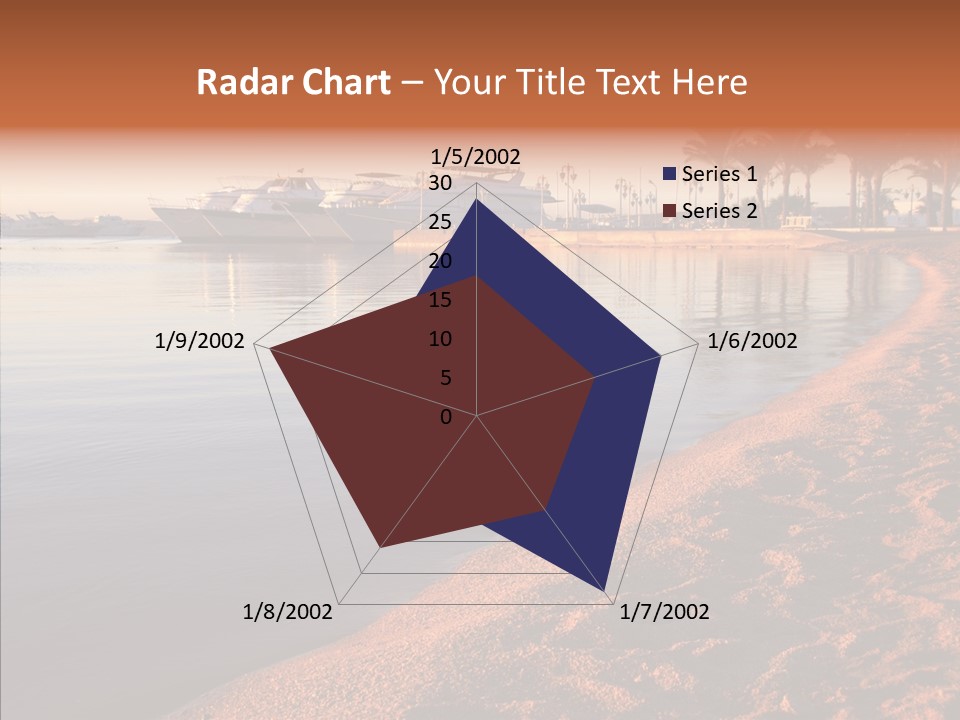 Tranquil Pier Seascape PowerPoint Template