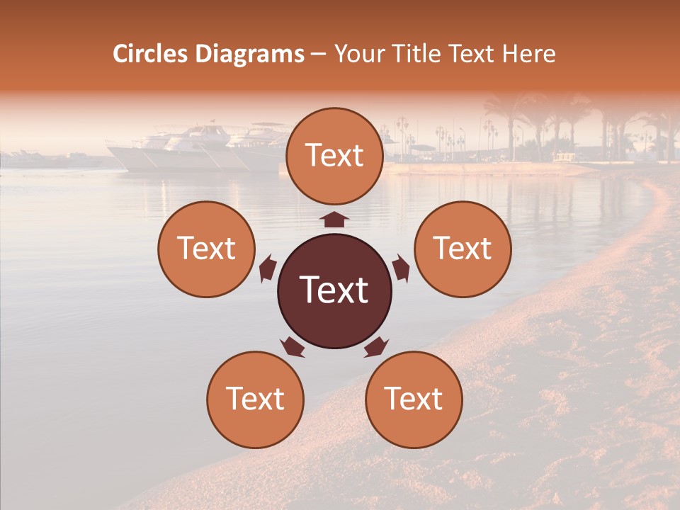 Tranquil Pier Seascape PowerPoint Template