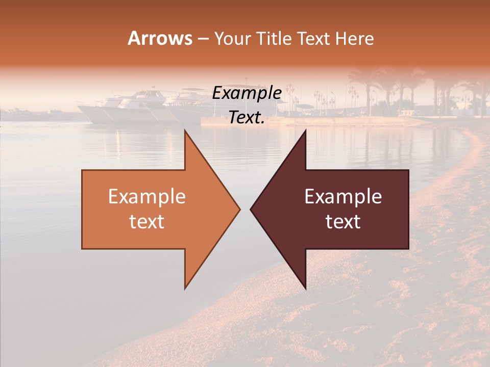 Tranquil Pier Seascape PowerPoint Template