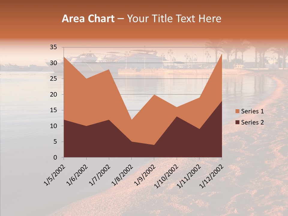 Tranquil Pier Seascape PowerPoint Template