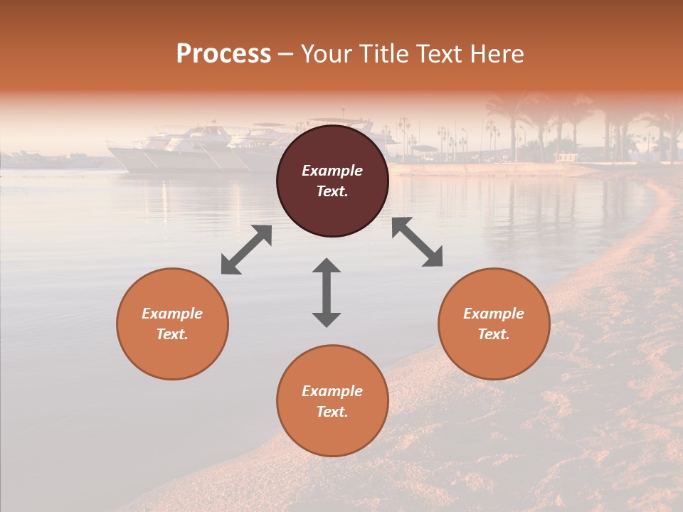Tranquil Pier Seascape PowerPoint Template